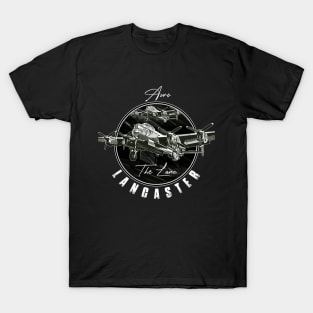 Avro Lancaster Bomber Aircraft T-Shirt